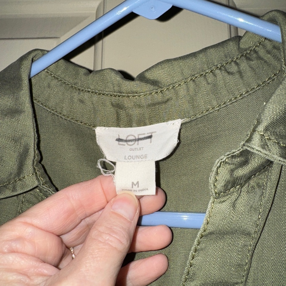 The Loft Olive Green Tunic Dress - Picture 4 of 5